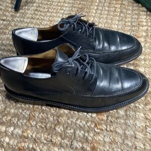 Johnston & Murpchy Penny‎ Dress Shoe Mens Black Leather Size 11 M 151159